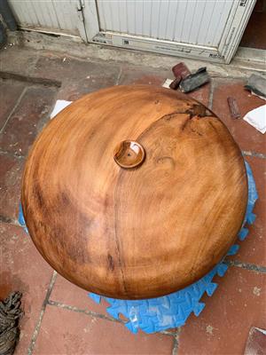 Bình Phú Quý Gỗ Ngọc Am Đường Kính 50 Cm, Bình Chiêu Tài Hút Lộc Gỗ Ngọc Am, Bình Tài Lộc Gỗ Ngọc Am