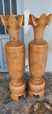 Lộc Bình Phong Thủy, Lộc Bình Gỗ Mun Đuôi Công Nguyên Khối