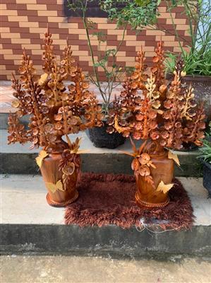 Bình Mai Lan Gỗ Hương Việt, Bình Hoa Mai Phong Thủy Gỗ Hương