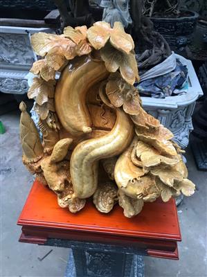 Giàn Dưa Gỗ Nu Kháo Liền Khối