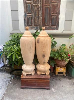 Cặp Chum Phú Quý Gỗ Ngọc Am Thơm Nức Mũi