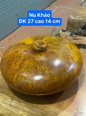 Thanh Lý Bình Phú Quý Gỗ Nu Kháo Đường Kính 27 Cm