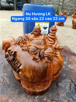 Tượng Di Lặc Gỗ Nu Hương Giá Rẻ Nhất Thị Trường