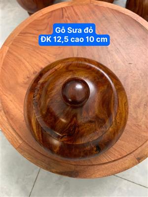 Thố gỗ sưa bắc vân tím đẹp, Thố gỗ sưa đỏ nhiều vân