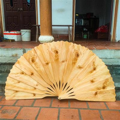 Quạt Gỗ Phong Thủy, Quạt Gỗ Pơ Mu Giá Rẻ