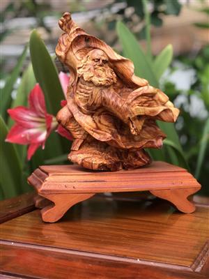 Tượng Đạt Ma Sư Tổ Gỗ Sưa Bắc Liền Khối, Tượng Đạt Ma Múa Quyền Gỗ Sưa