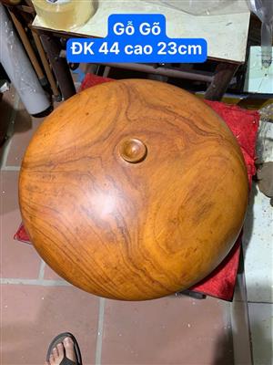 Bình Phú Quý Gỗ Gõ Vân Tự Nhiên, Đường Kính 44 cm